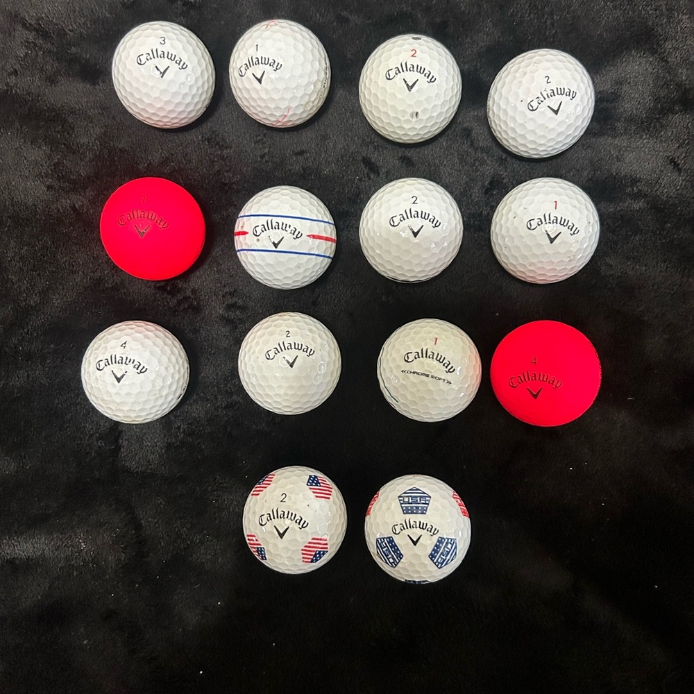 Calloway golf balls